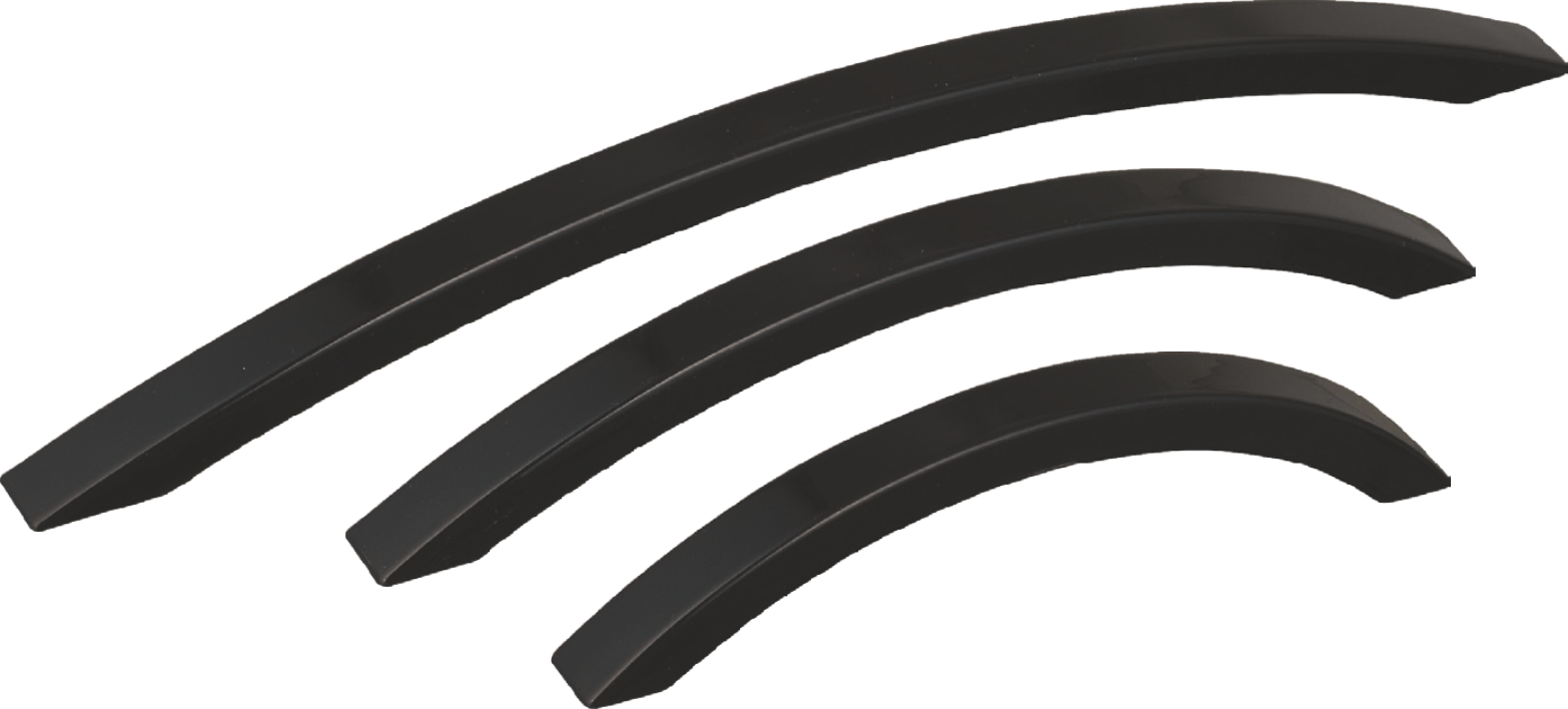 Maner negru din plastic (X3-08-224MM)