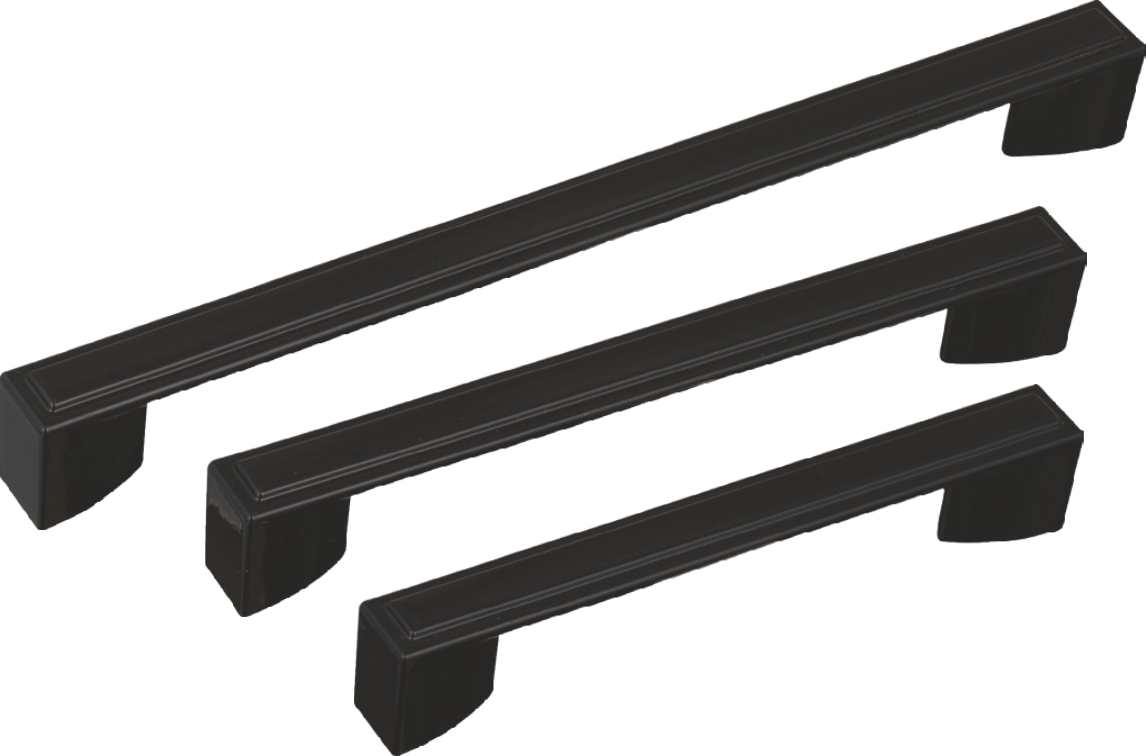 Maner negru din plastic (X4-08-224MM)