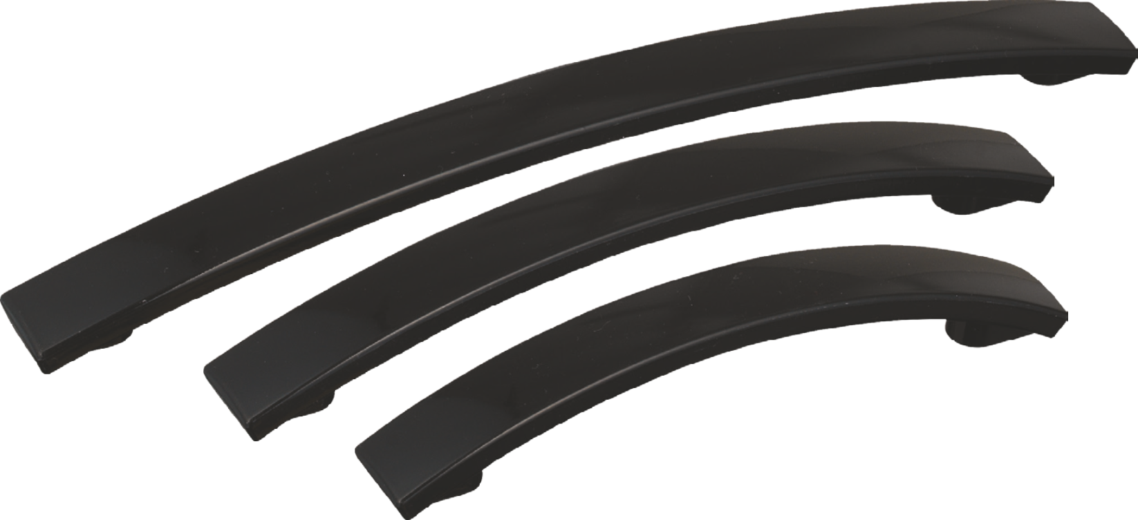 Maner negru din plastic (X5-08-224MM)