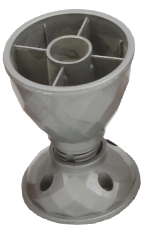Picior mobila Cristal (gri)