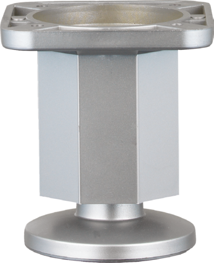 Picior mobila cubic din plastic Nr.4103 (8CM)