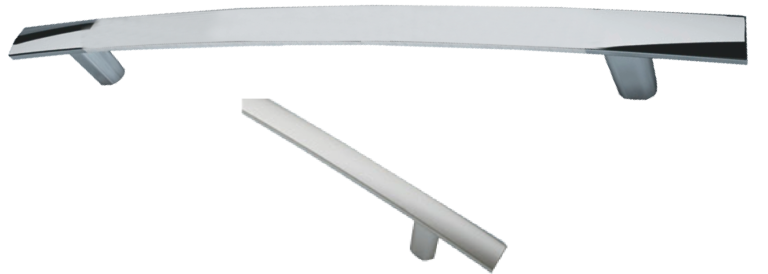 Maner mobila metalic cu model (K-600-128MM-saten-22)