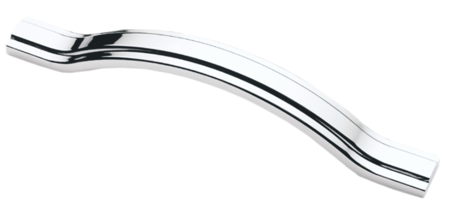 Maner din metal pentru mobila (OZS Nr.1222-160MM-crom)