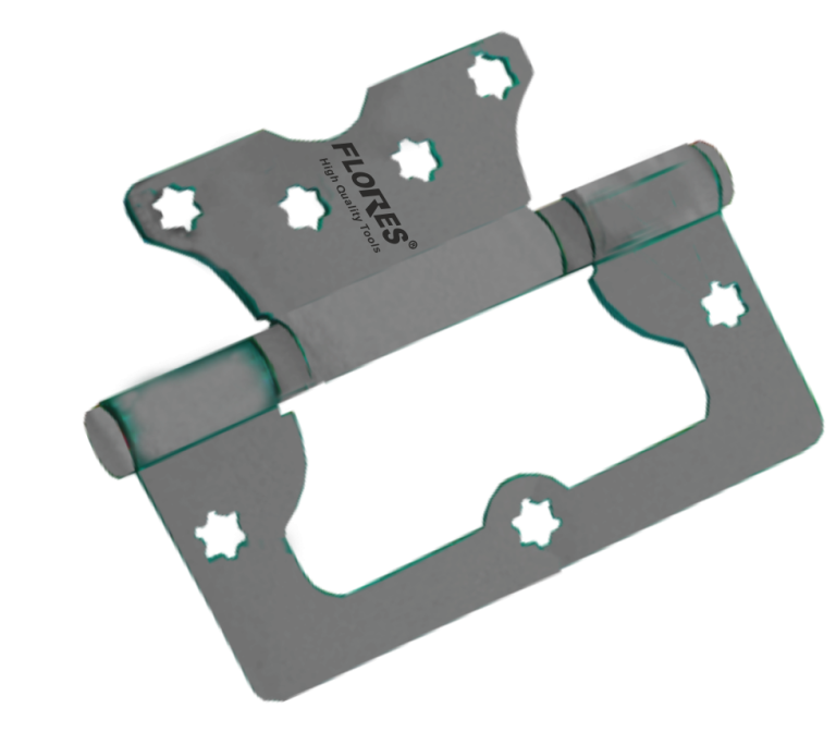 Balama din metal incorporata pentru usa saten (100MM)