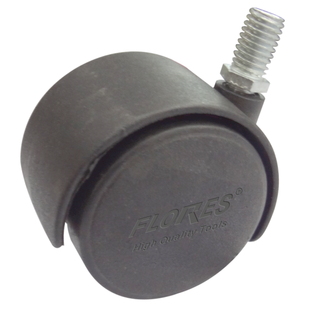 Roata mobila din plastic cu surub (50MM)