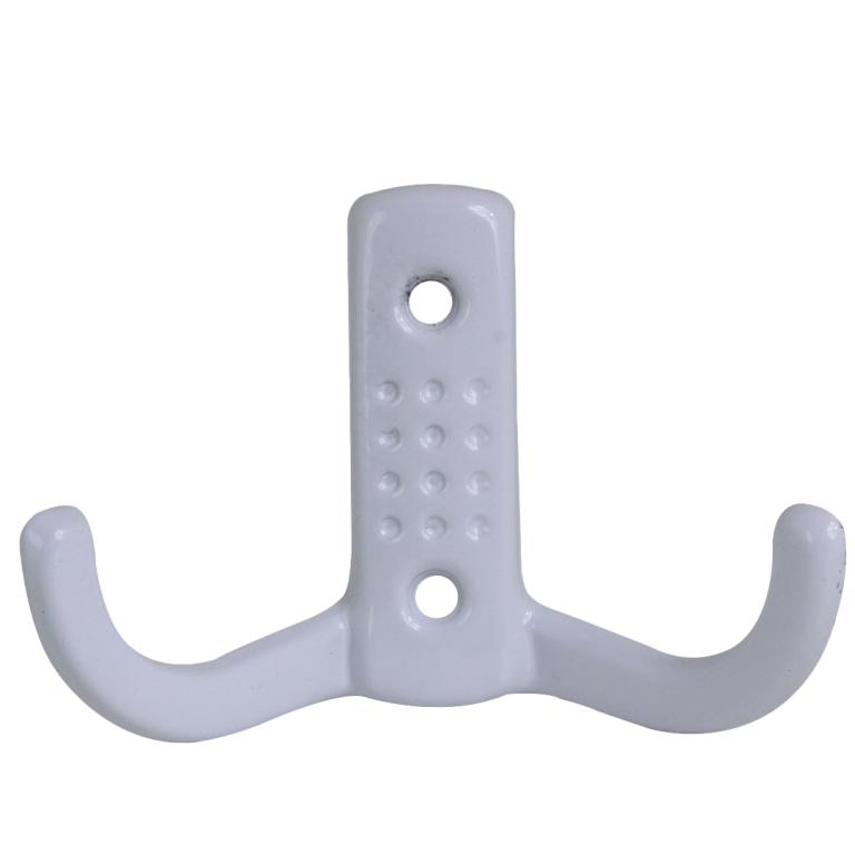 Cuier metal mijlociu RM76 (alb-307)