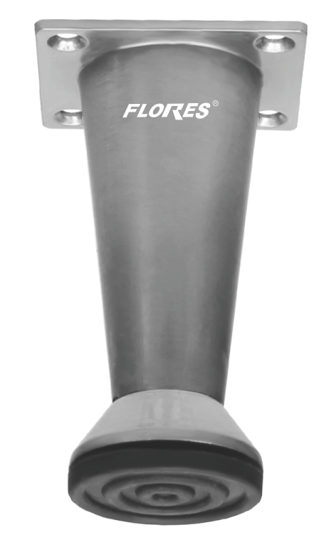 Picior mobila metal saten (Nr.8-Nr.7002)