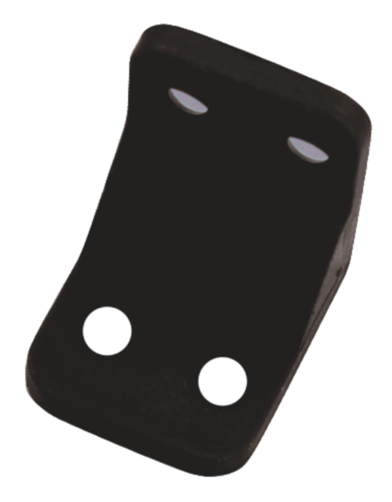 Coltar din plastic pentru blat (negru)