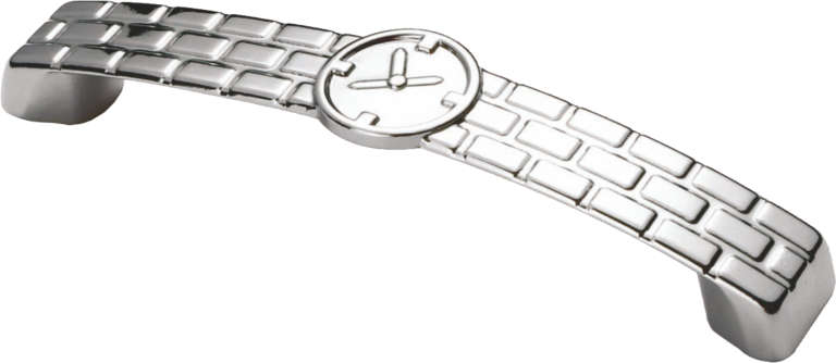 Maner mobila din metal (OZS Nr.1165-128MM-crom)