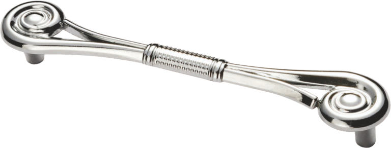 Maner mobila din metal (OZS Nr.1166-96MM-crom)