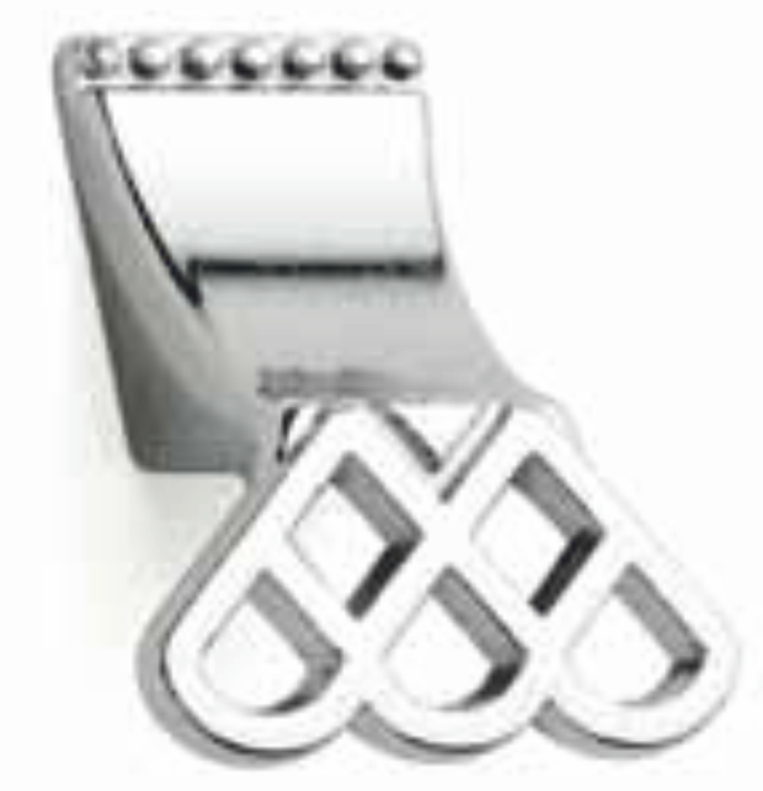 Butoni mobila din metal cu model (OZS Nr.1153-crom)