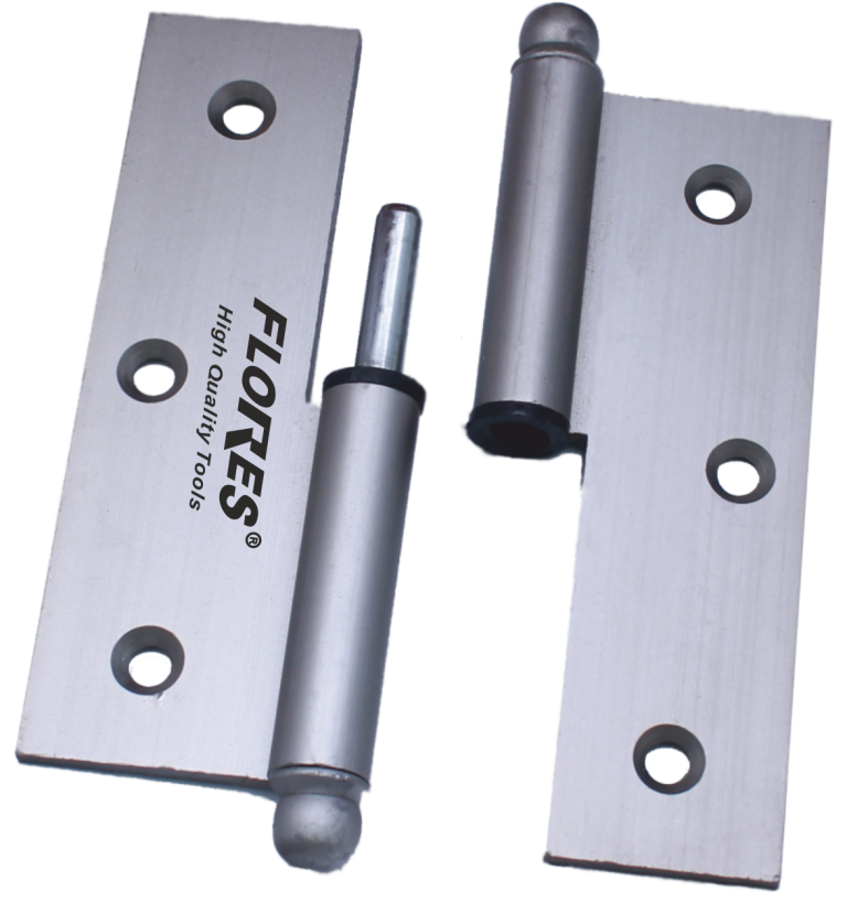 Balama din aluminiu dreapta pentru fereastra saten pe stanga (100MM)