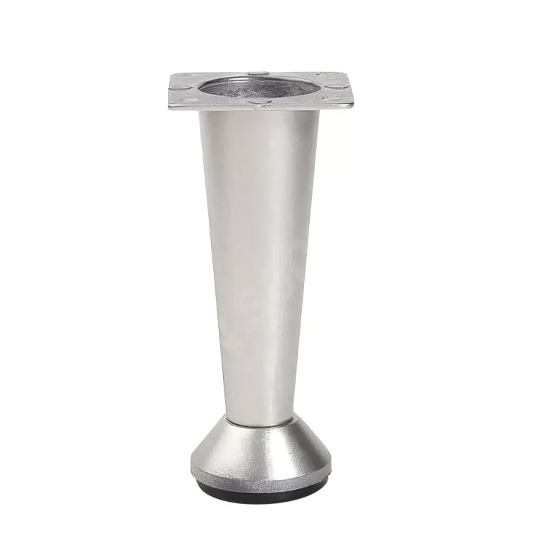 Picior mobila metal drept saten (Nr.12-Nr.7004)