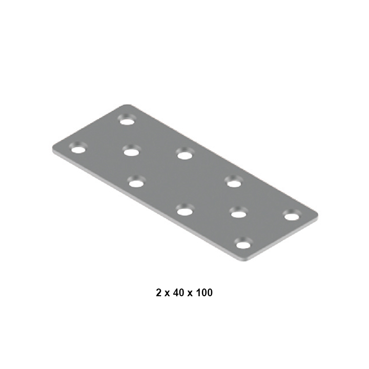 Placuta dreapta pentru imbinare BES-(40MMx120MMx2MM)