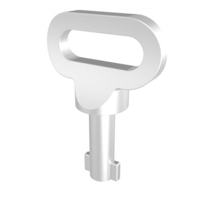 Cheie pentru incuietoare vestiar cu patrat (45MM-Nr.06-12-04)