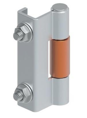 Balama din metal pentru vestiar inclinata (50MMX37MM)-Nr.07-09-02