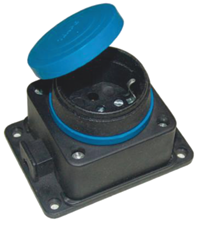 Priza Tenpo cauciuc cu capac (220V-29/6)