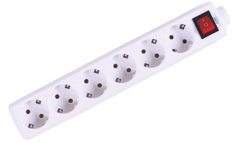 Tripla fara fir cu led (6 gauri)