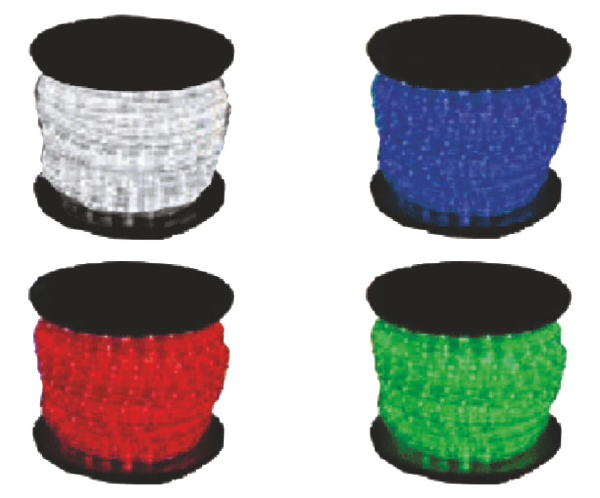 Furtun luminos pentru instalatie pom de 11MM (verde 90M)-De scos