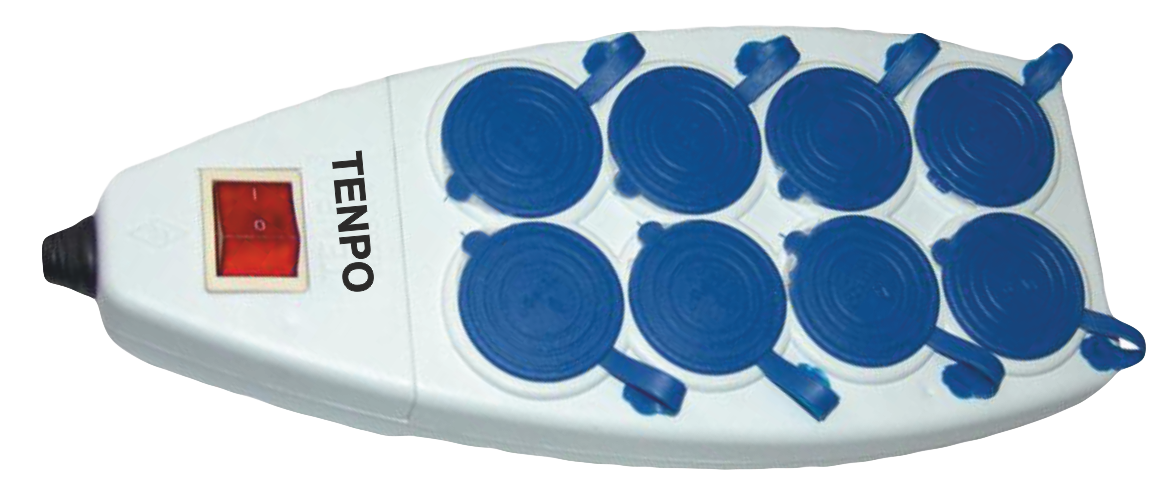 Tripla Tenpo fara fir 8 gauri cu led (Nr.8000/A)