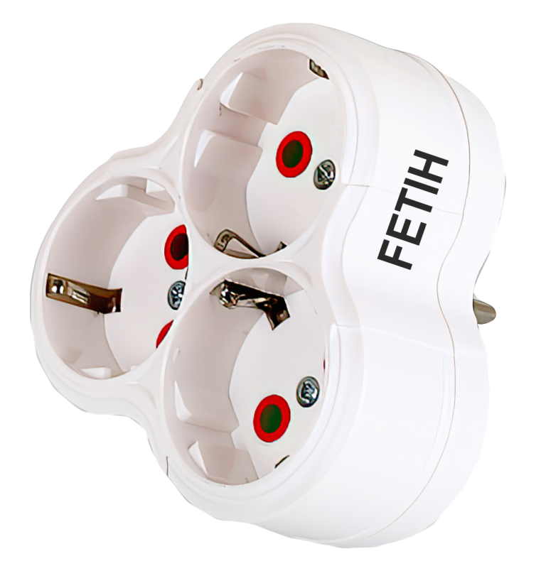 Triplu stecher Fetih cu 3gauri rotund (NR.101-03P)