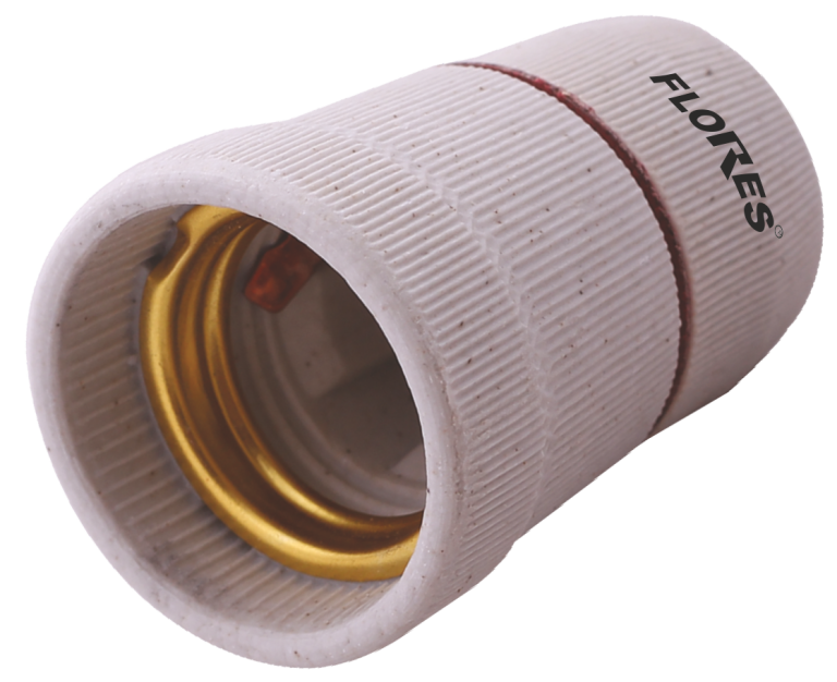 Fasung conic cu ceramica (E27-220V)