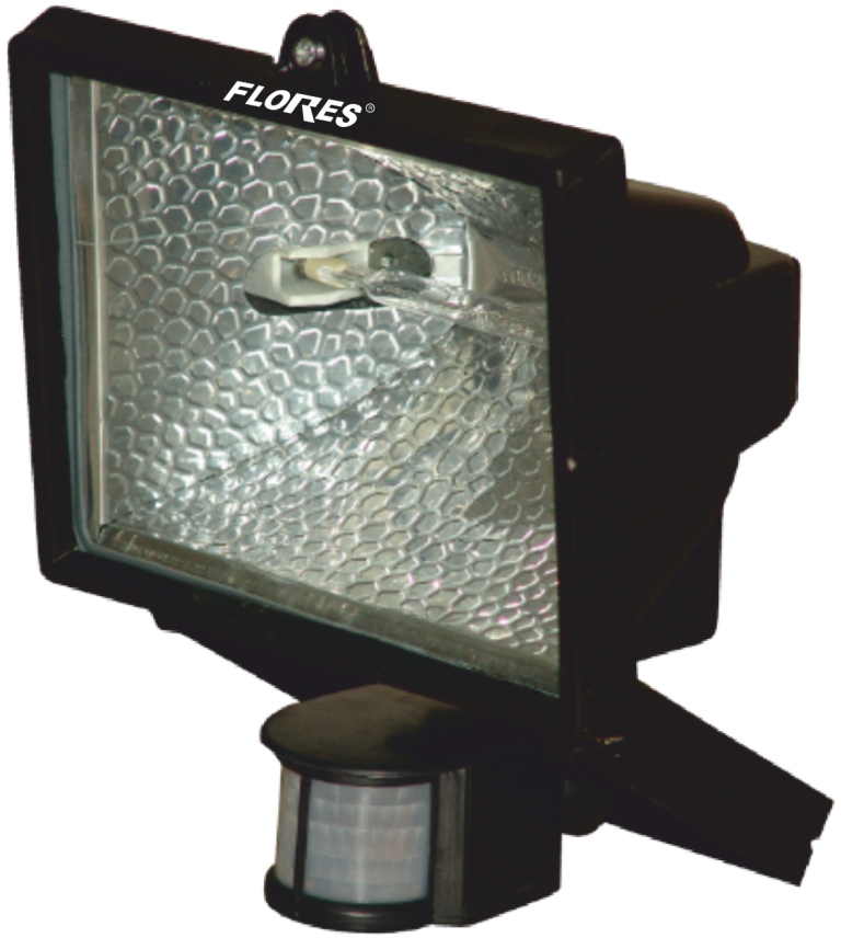 Lampa cu bec halogen si senzor (150W)
