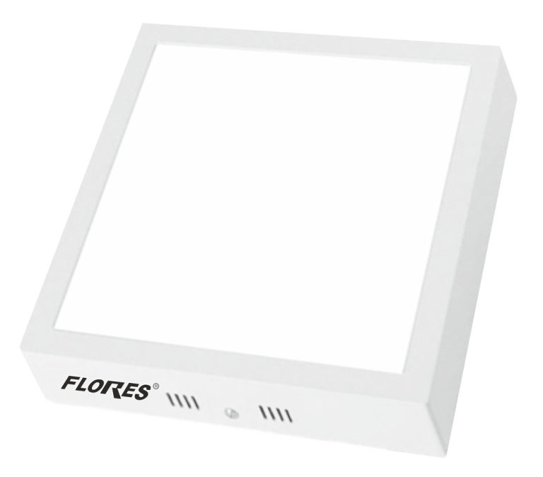 Lampa patrata aplicata cu led de (155CMx155CM-12W-6 500K)