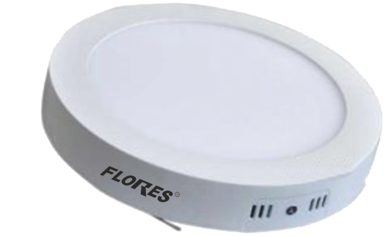 Lampa rotunda aplicata cu led (12W-6 500K)