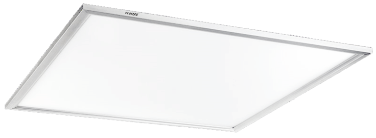 Lampa alba pentru tavan casetat cu led (60CMx60CMx68W)