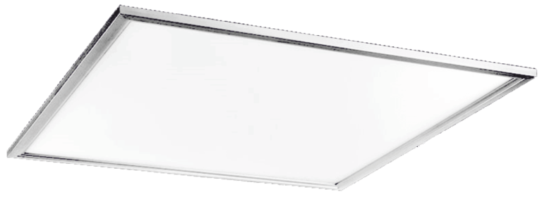 Lampa crom pentru tavan casetat cu led (60CMx60CMx68W)