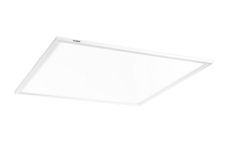 Lampa alba pentru tavan casetat cu led si clipsuri (60CMx60CMx36W)