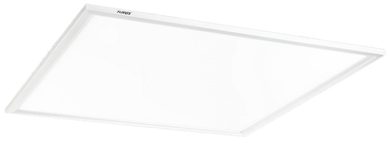 Lampa alba pentru tavan casetat cu led si clipsuri (60CMx60CMx48W)