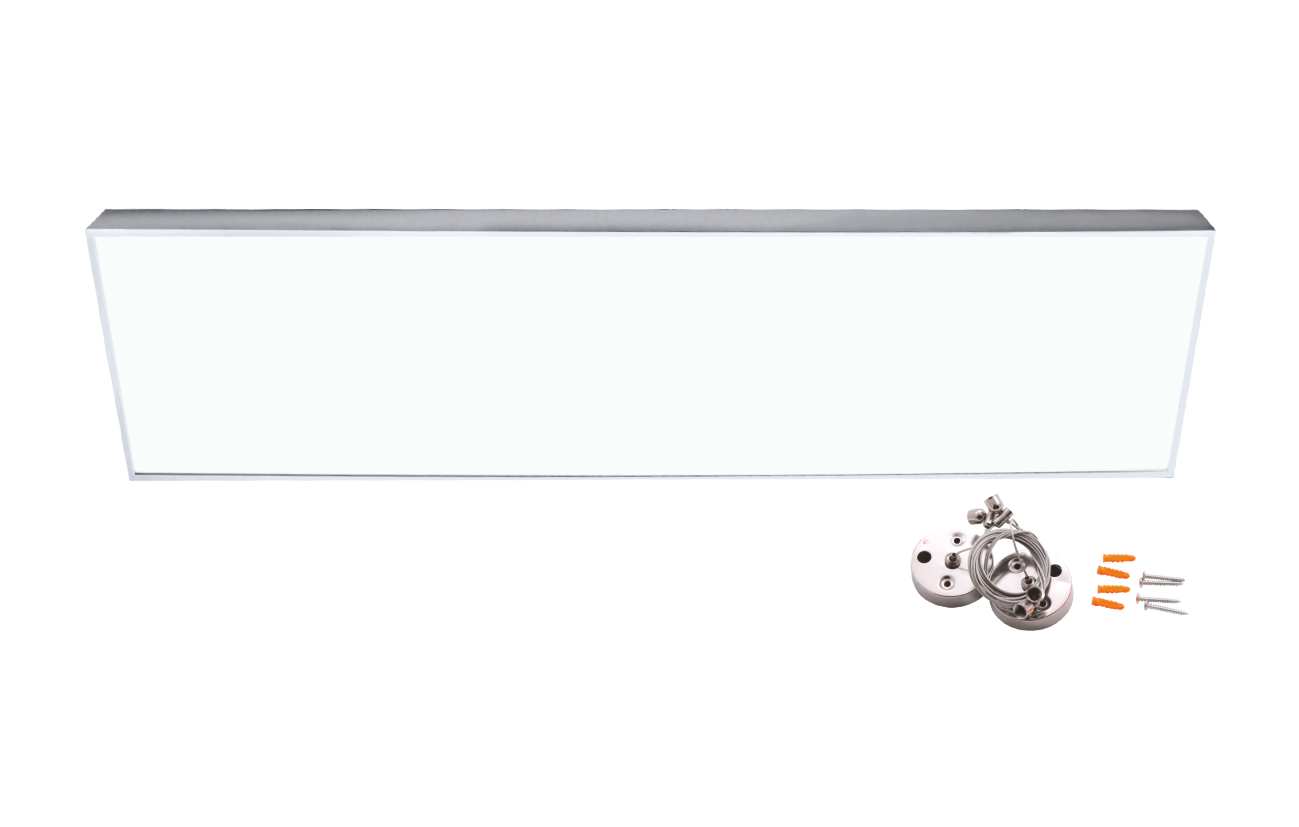 Lampa dreptunghiulara suspendata pentru birou (30CMx120CMx36W)