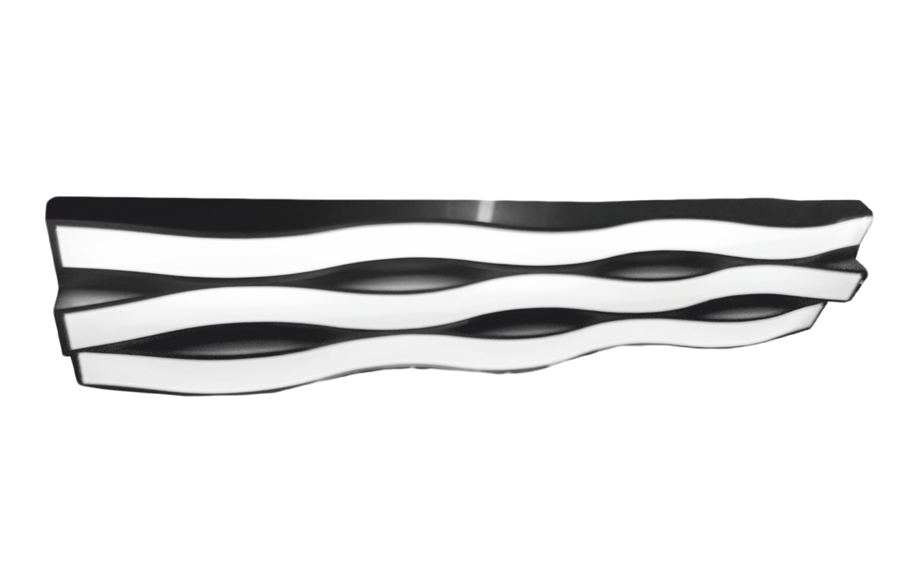 Lampa suspendata cu 3 corpuri pentru birou (30CMx120CMx48W)
