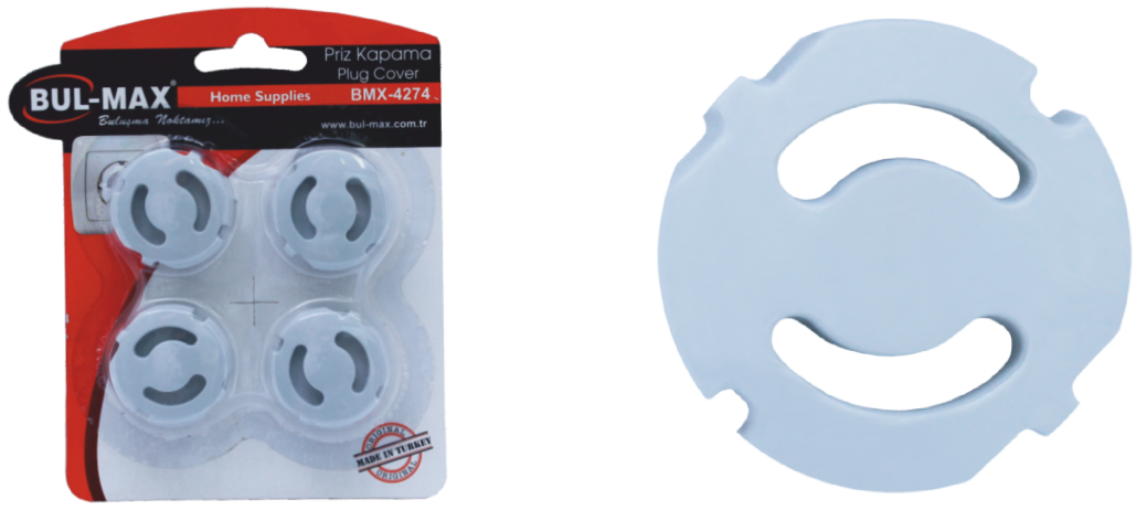 Protectie din plastic pentru prize-(BMX-4274)