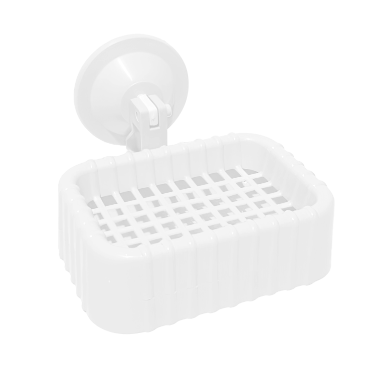 Sapuniera din plastic cu ventuza (Y-056)