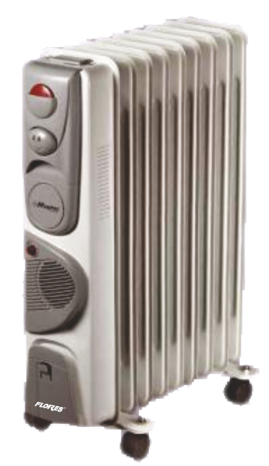 Calorifer pe ulei cu ventilator (9 elementi 1500W)