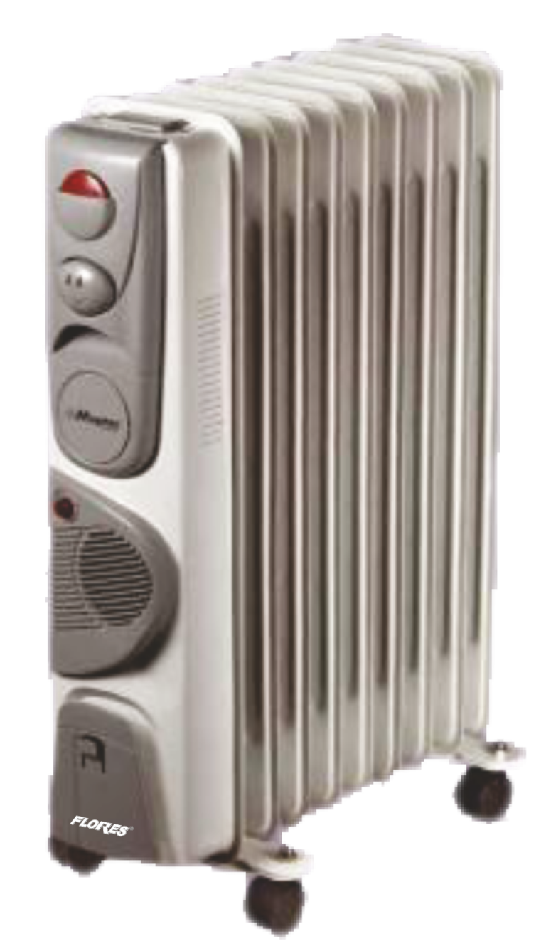 Calorifer pe ulei cu ventilator (13 elementi 1500W)