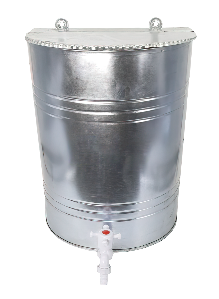 Lavoar mijlociu din tabla zincata (15L)