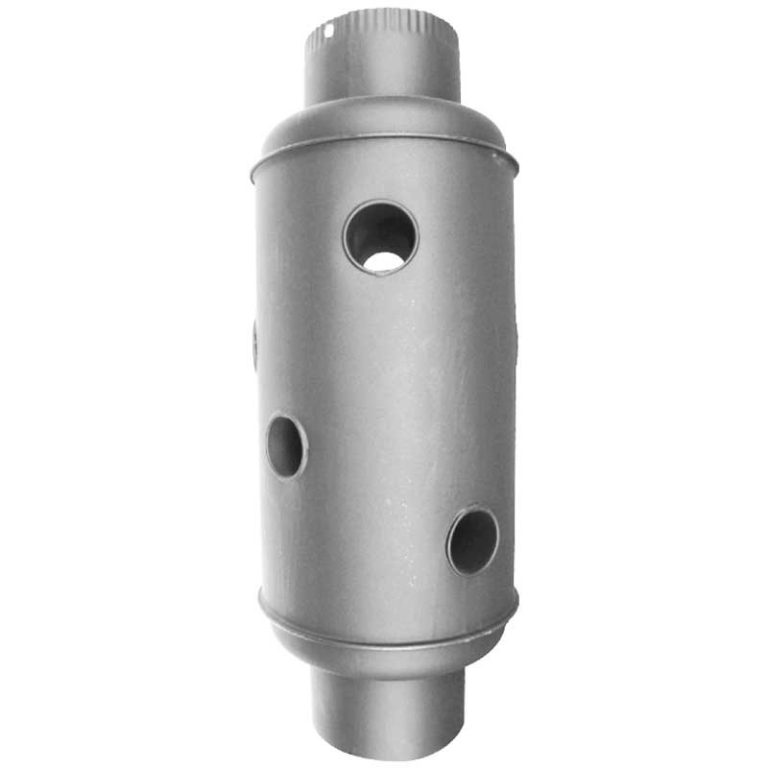 Recuperator cilindric din tabla pentru caldura (120MM-120MM)