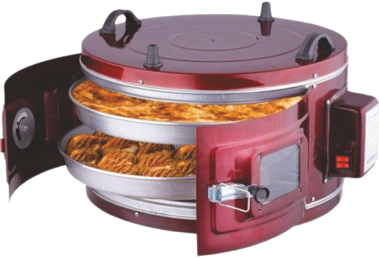 Cuptor electric rotund mic de 700W-(AK-203)