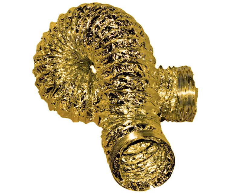 Burlan pentru hota flexibil galben (120MMx1.6M)