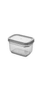 Caserola din plastic cu capac (Nr.2604419-400 ML)