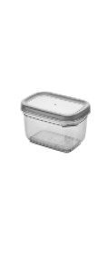 Caserola din plastic cu capac (Nr.2604414-800ML)