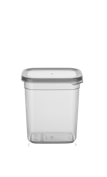 Caserola din plastic cu capac (Nr.2604410-2L)
