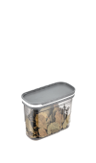 Caserola din plastic cu capac (Nr.2604404-1.25L)