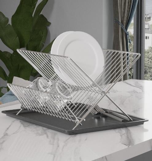 Suport din metal negru in X pentru vase (NR.SM012-B)
