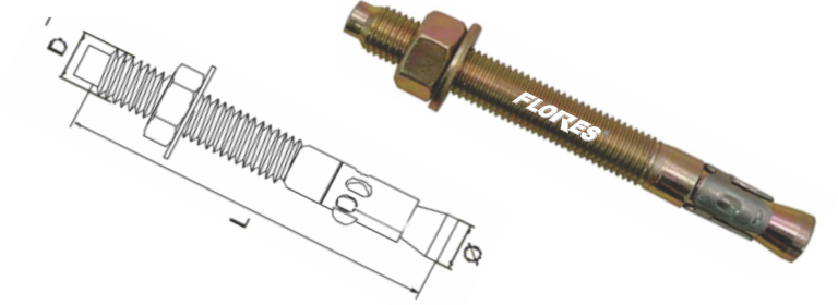 Conexpand metalic fara camasa (16MMX100MM)