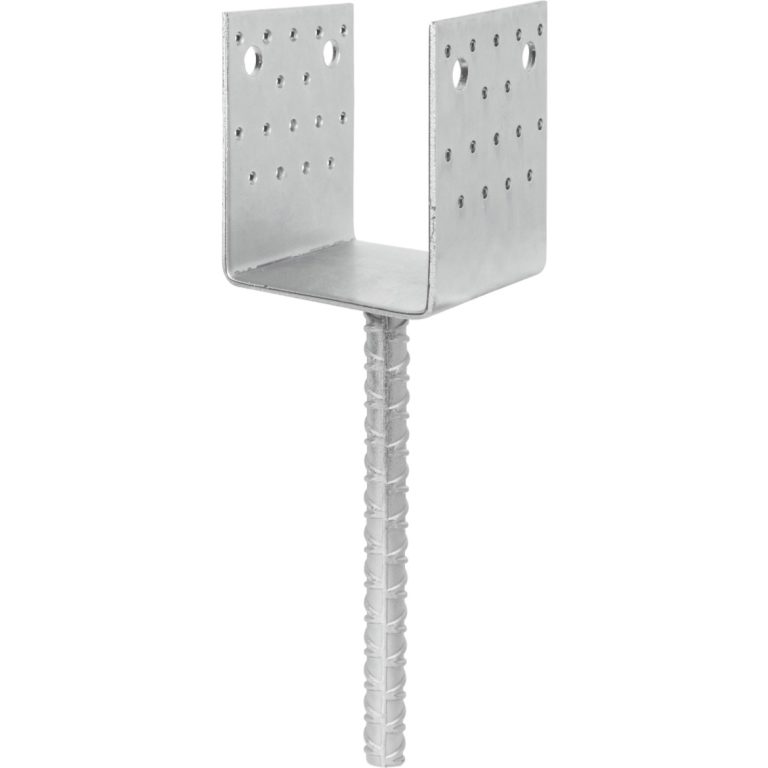 Suport fix pentru prindere grinda cu baza lata Nr.PUS100-(100MMX125MMX100MMX4MM)